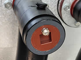 環(huán)網(wǎng)柜電纜接頭T型頭光纖測溫